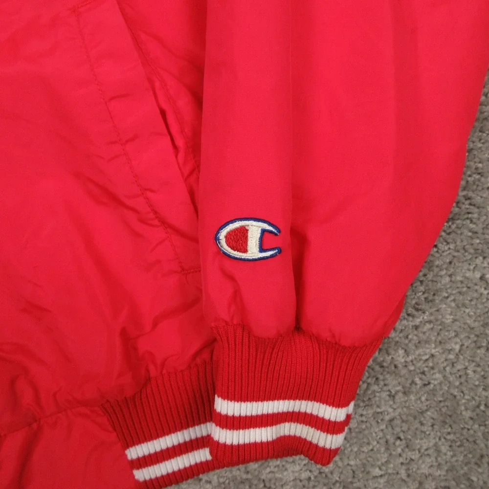 Vintage St Louis Cardinals Jacket Mens XL Red Champion Bomber Made In USA Logo‎